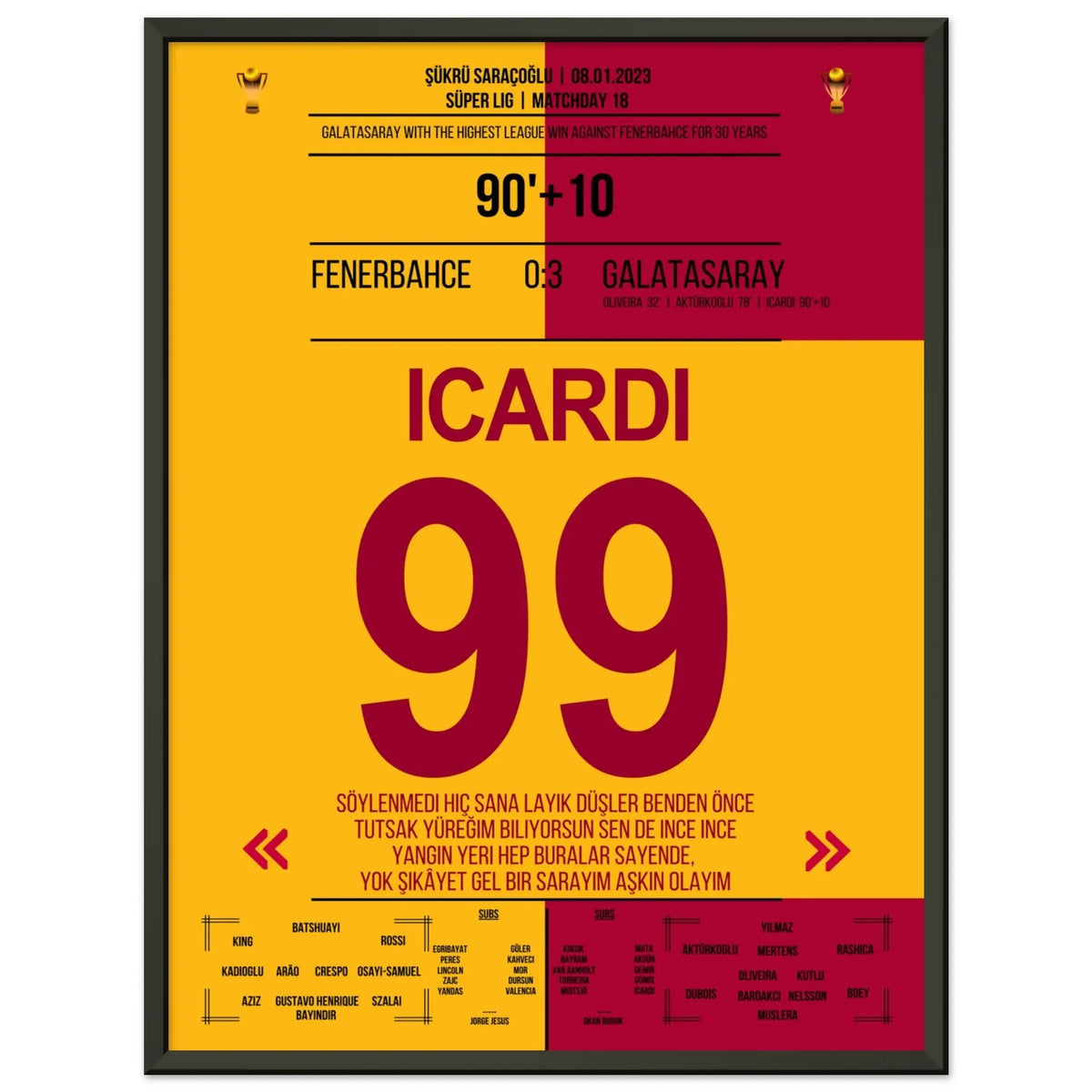 Galatasaray demontiert Fenerbahce im eigenen Stadion