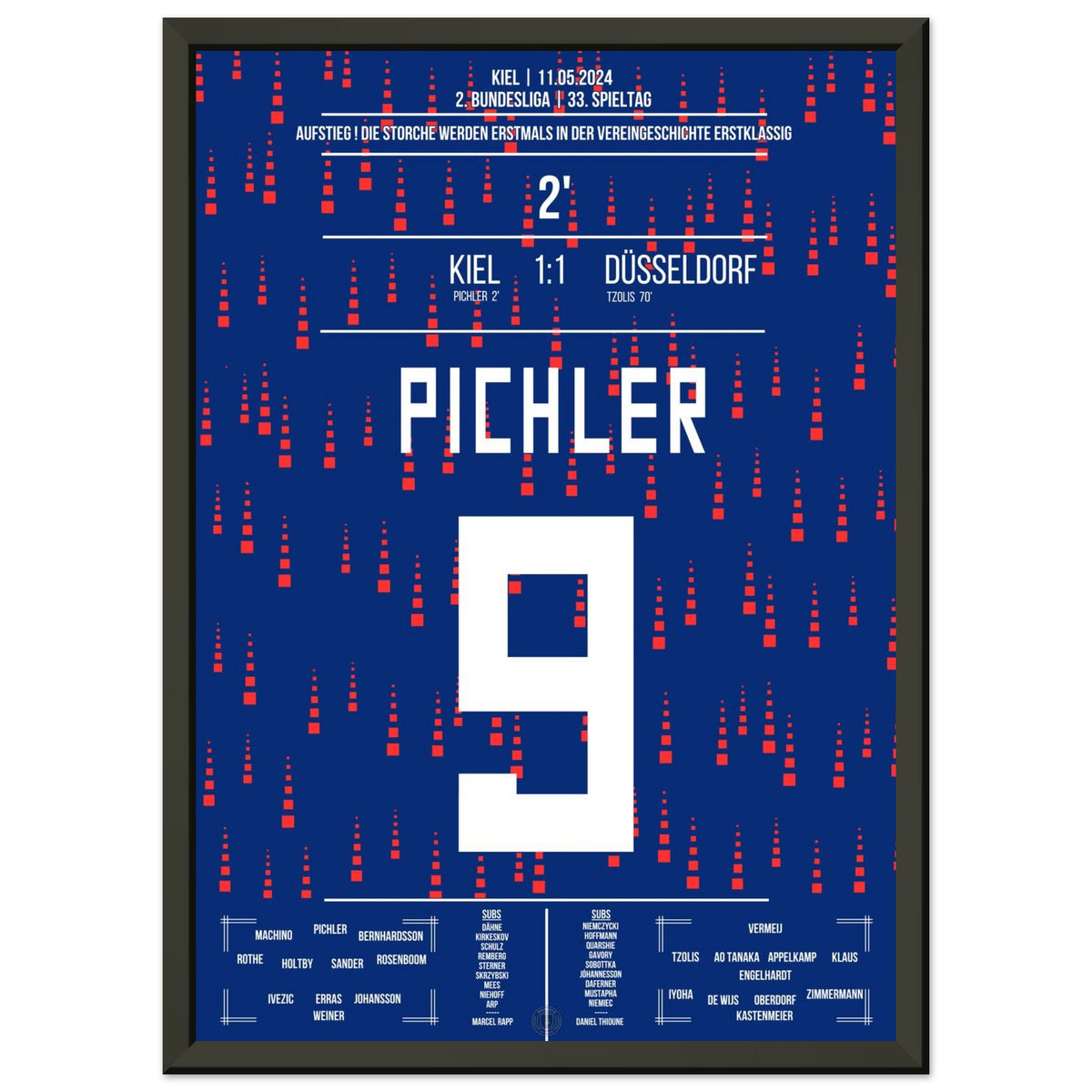 Pichler scores and the Storks celebrate their first-ever promotion to the Bundesliga