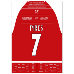 Pires' Tor beim Gewinn der Meisterschaft an der White Hart Lane 2004