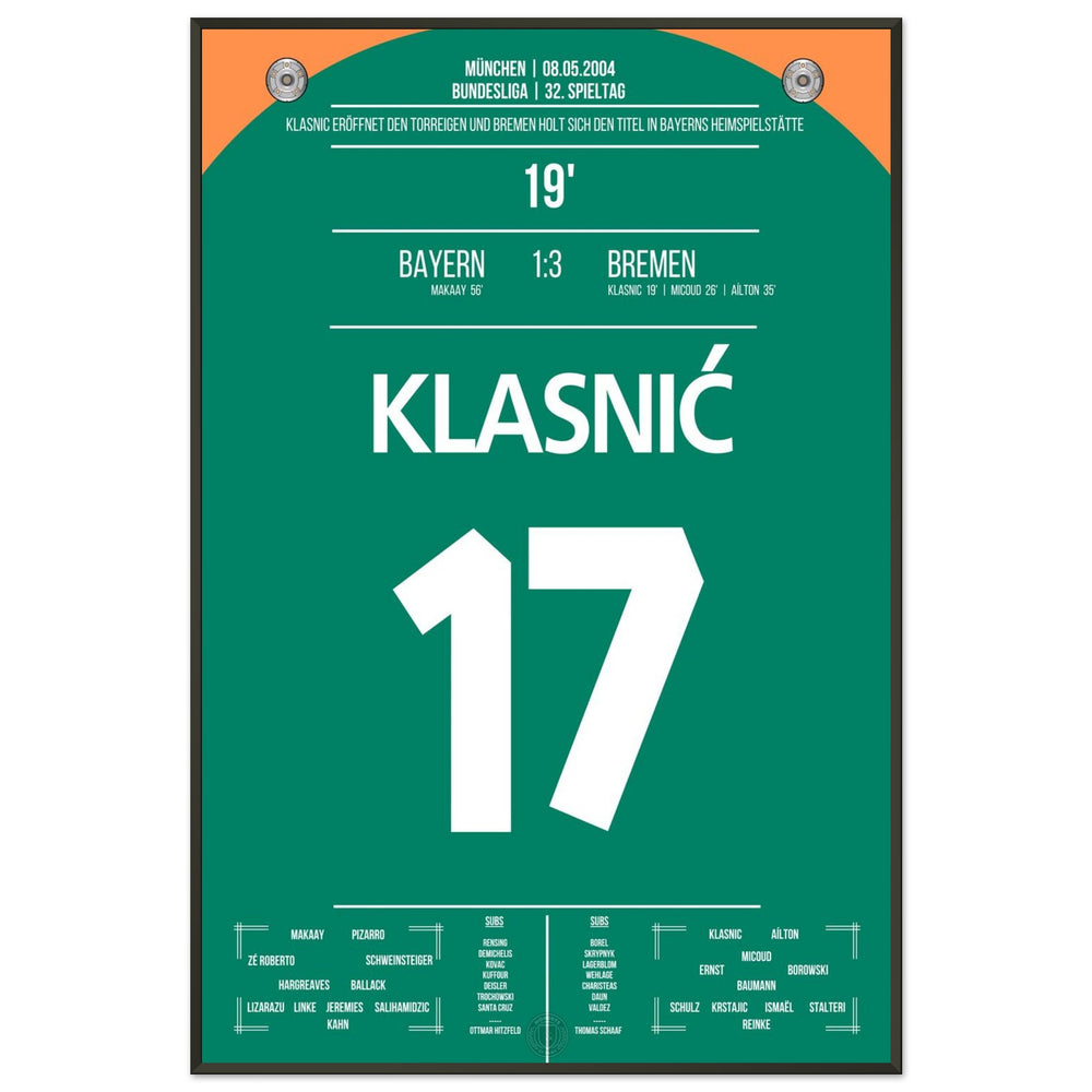 Klasnic's goal during the championship win in Munich 2004