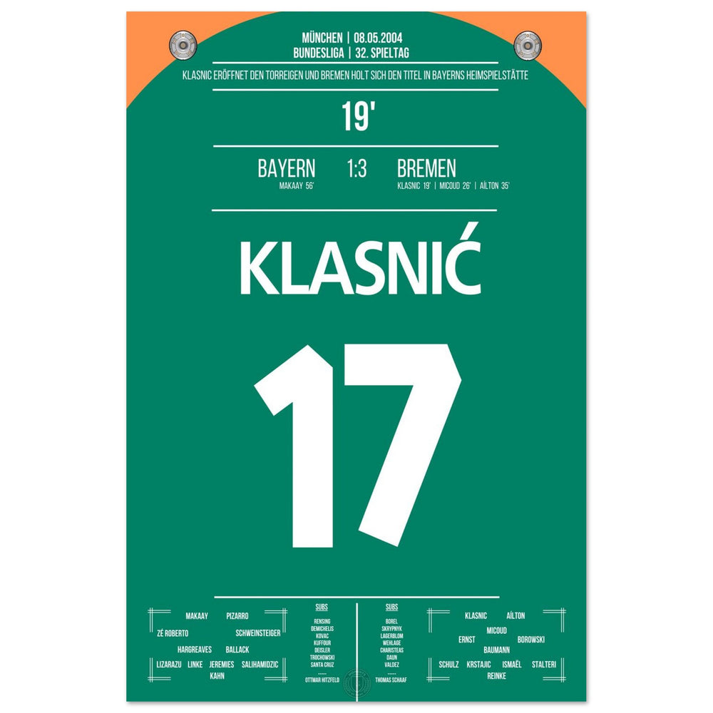 Klasnic's goal during the championship win in Munich 2004