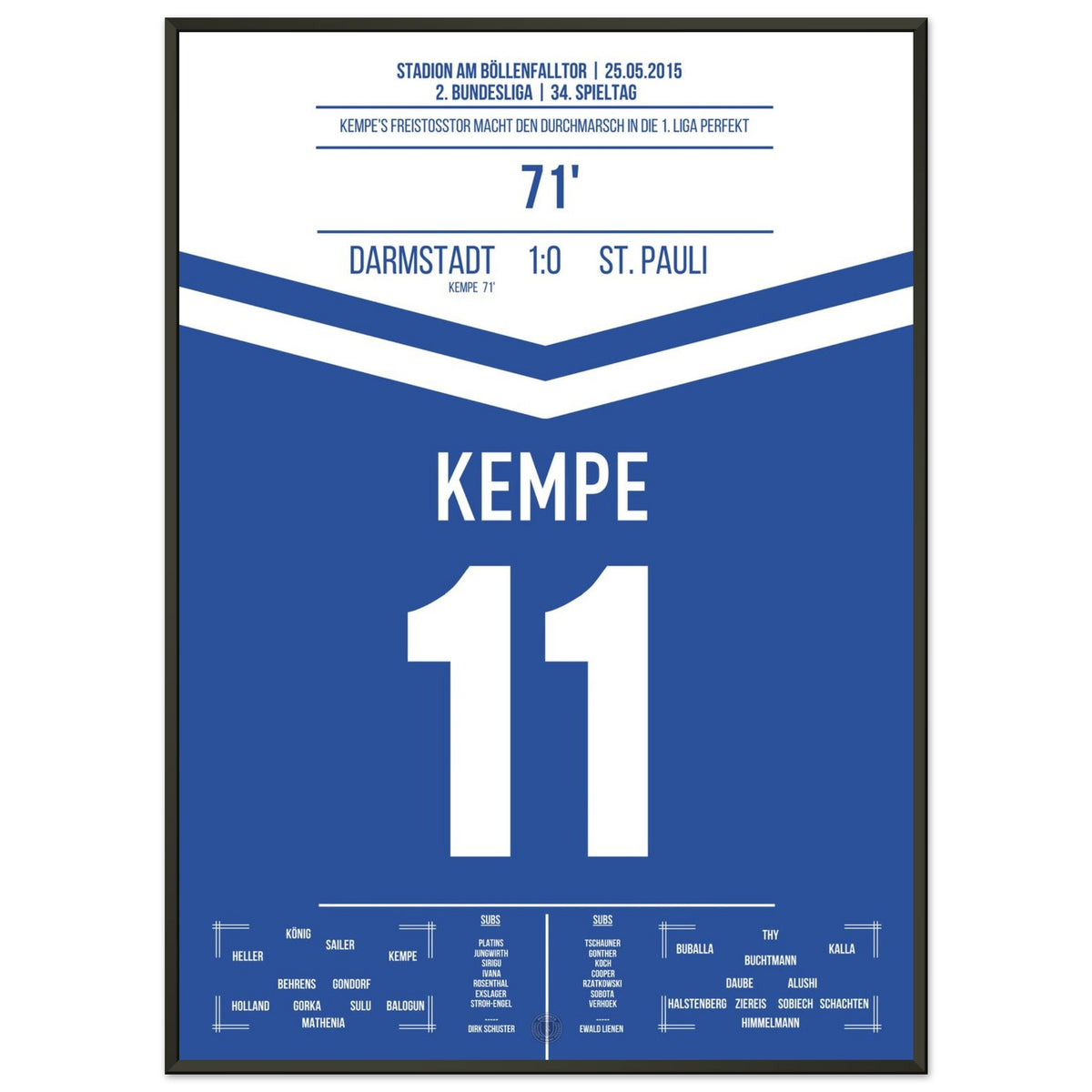 Darmstadt's rapid rise to the Bundesliga in 2015