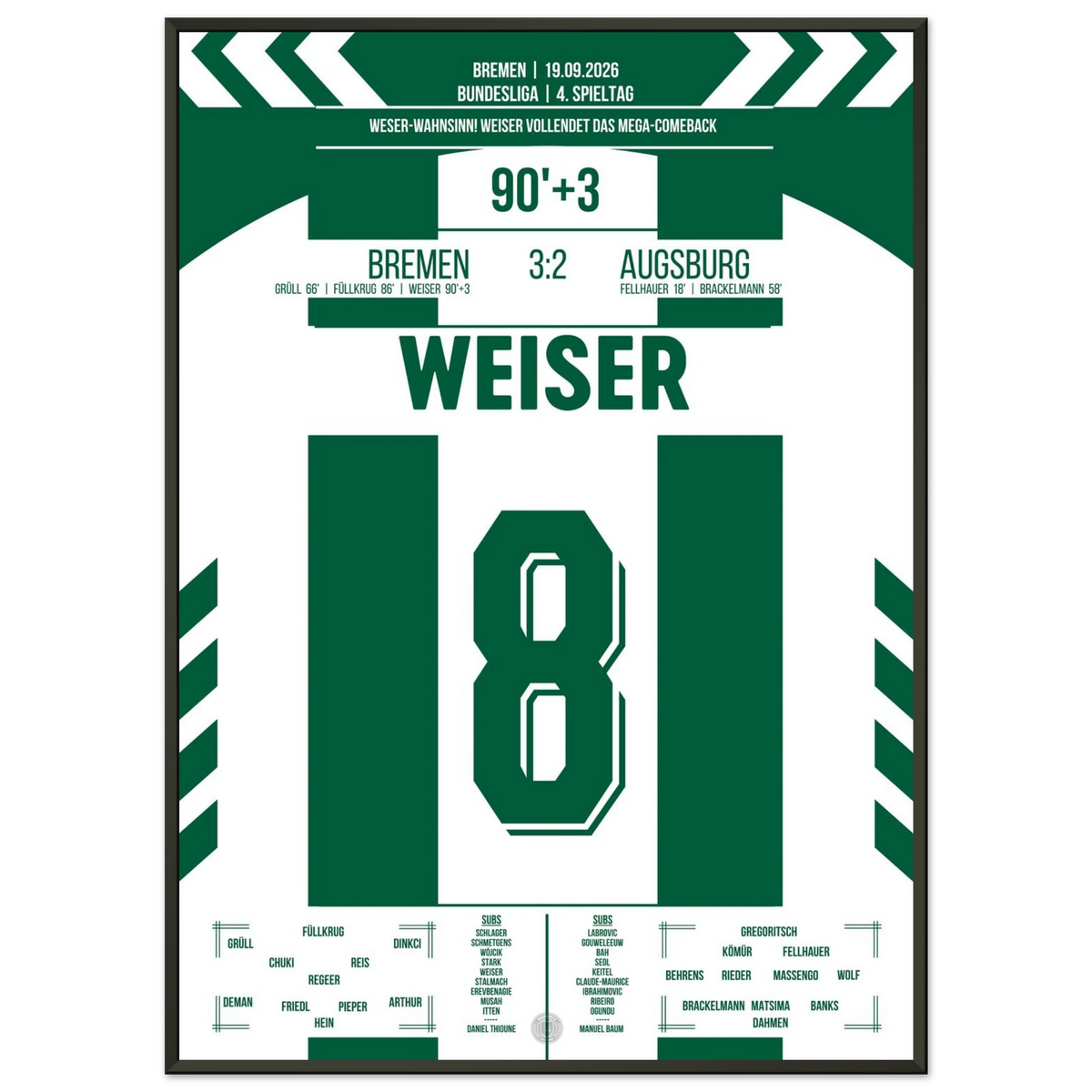 From 0-2 Down - Weiser Seals Comeback Win in Stoppage Time