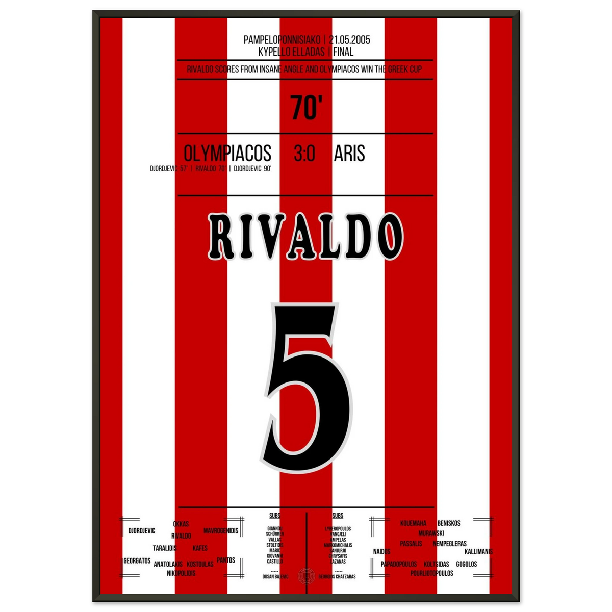 Rivaldo's Traumtor im Pokalfinale 2005
