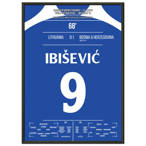 Ibisevic schießt Bosnien zur ersten WM-Teilnahme in der Geschichte