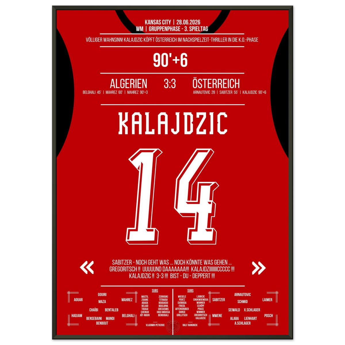 Pure drama! Kalajdzic heads Austria into the final second. K.o.  Round of the World Cup