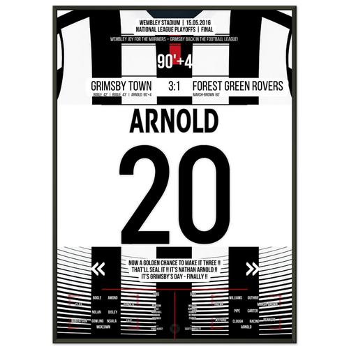 Arnold scores and Grimsby returns to the EFL