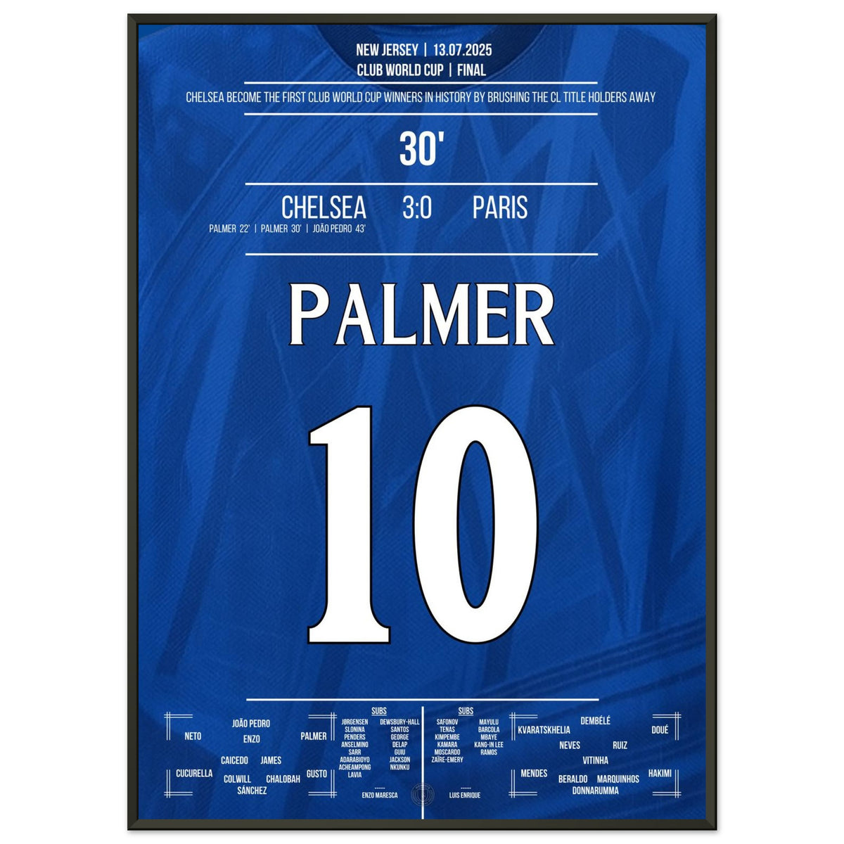 Palmer makes the Blues the first winners in Club World Cup history