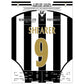 Alan Shearer wird Rekordtorschütze für die Magpies 30x40-cm-12x16-Ohne-Rahmen