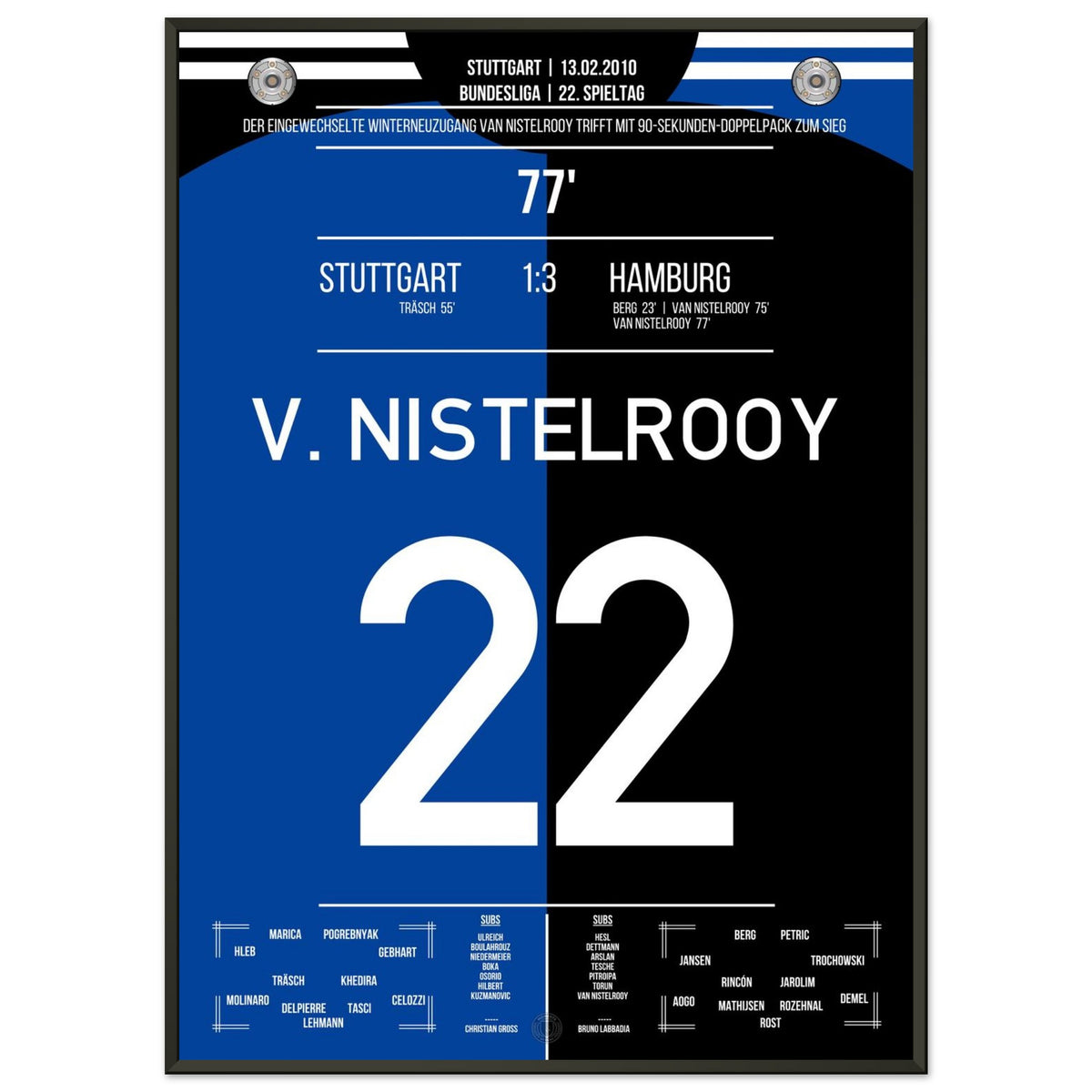 Van Nistelrooy's perfekter Einstand mit Blitz-Doppelpack in Stuttgart