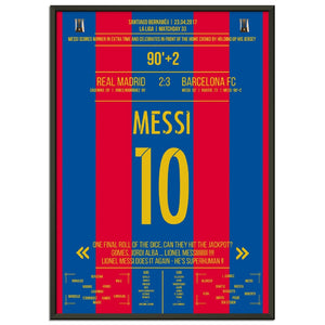 Messi mit legendärem Trikot-Jubel vor Real-Fans 