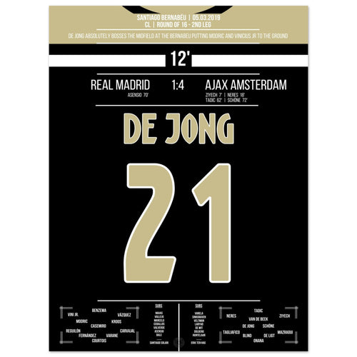 De Jong's magical performance in the round of 16 against Real