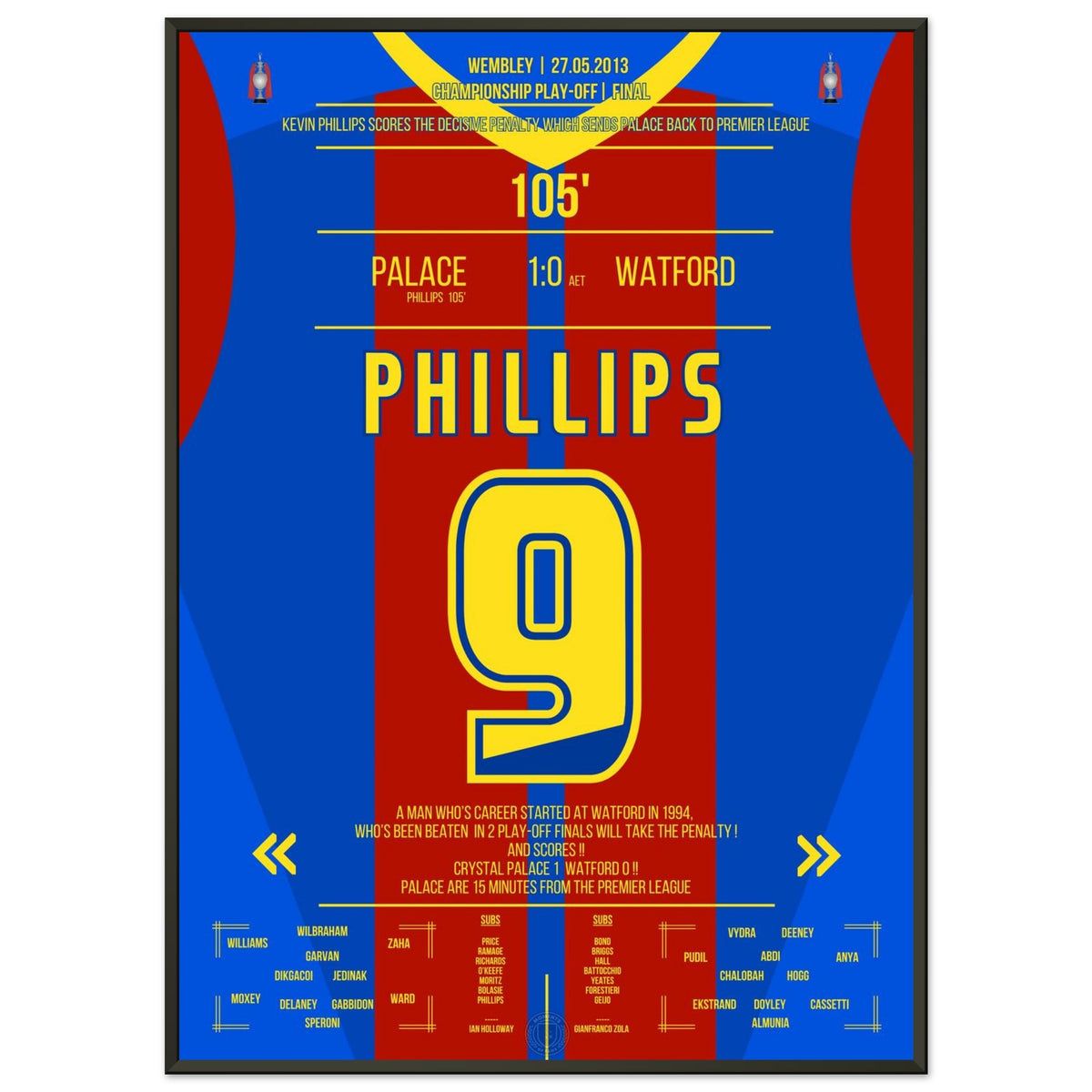 Return to the Premier League! Phillip's decisive goal in overtime