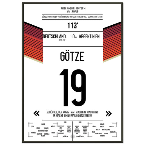 Götze’s goal for Germany’s World Cup triumph against Argentina – World Cup Final 2014