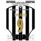 Alan Shearer wird Rekordtorschütze für die Magpies 50x70-cm-20x28-Ohne-Rahmen