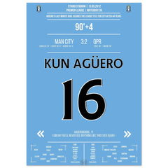 Agüero's legendary goal for the title