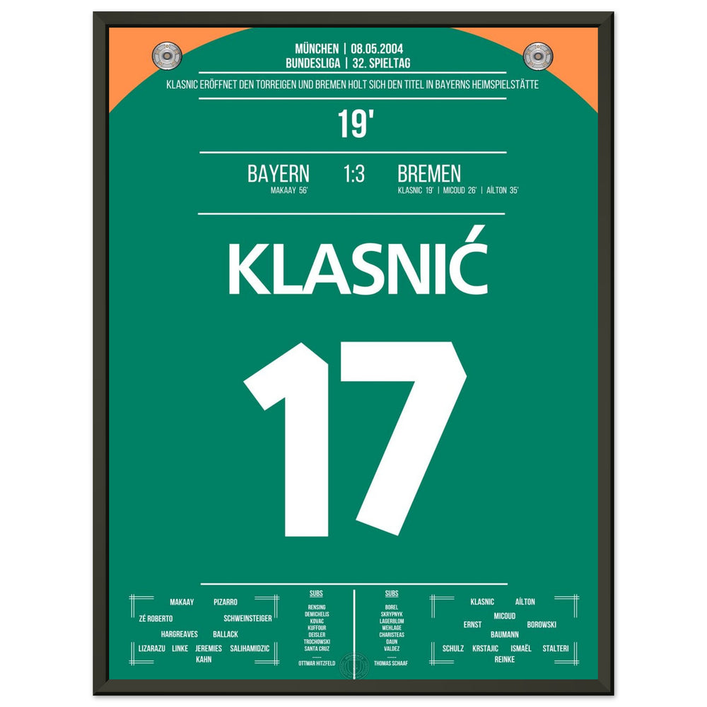 Klasnic's goal during the championship win in Munich 2004