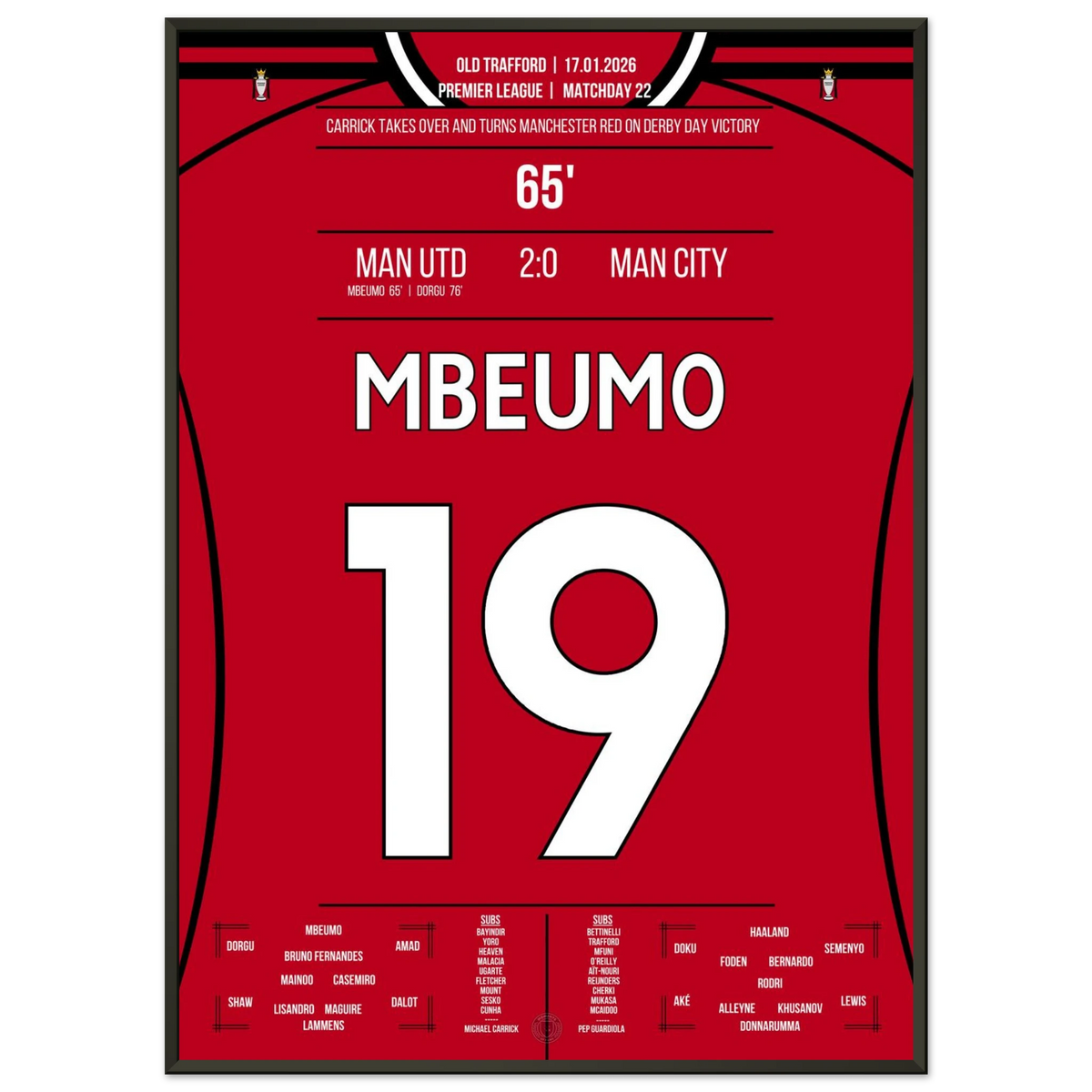 Mbeumo rocks Old Trafford in derby win!